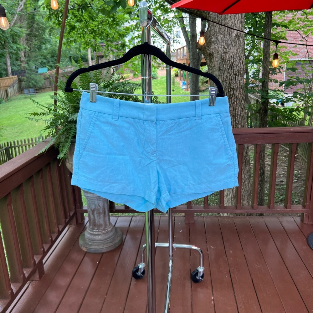 J crew women’s blue shorts size 4